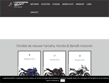 Tablet Screenshot of langenbergmotors.nl